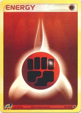 Fighting Energy Reverse Holo 105 Normal