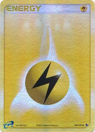 Lightning Energy Reverse Holo 109 Normal