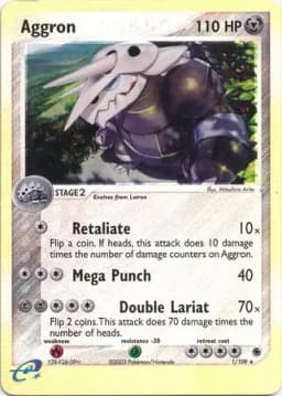 Aggron Reverse Holo