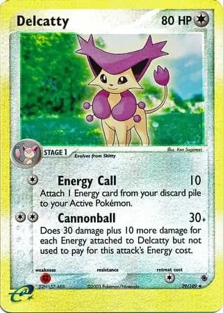Delcatty Reverse Holo 29 Normal