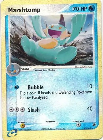 Marshtomp Reverse Holo 40 Normal