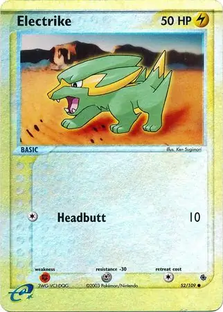 Electrike Reverse Holo 52 Normal