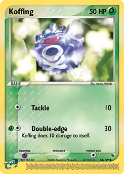 Koffing 54 Normal