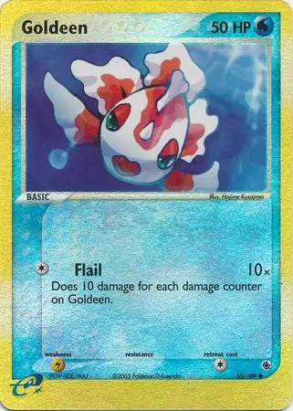 Goldeen Reverse Holo 55 Normal