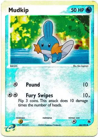 Mudkip Reverse Holo 60 Normal