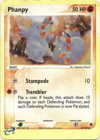 Phanpy Reverse Holo 62