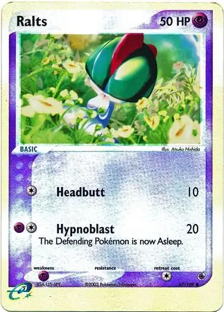 Ralts Reverse Holo 67 Normal