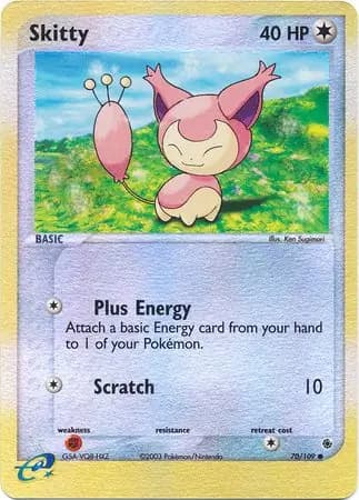 Skitty Reverse Holo 70 Normal