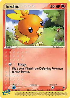Torchic 74 Normal