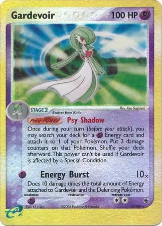 Gardevoir Reverse Holo 7 Normal