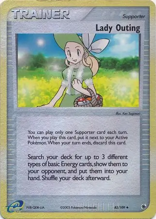 Lady Outing Reverse Holo 83 Normal