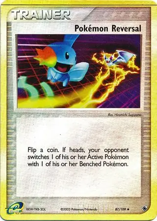 Pokemon Reversal Reverse Holo 87