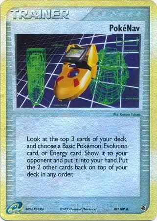 Pokenav Reverse Holo 88 Normal