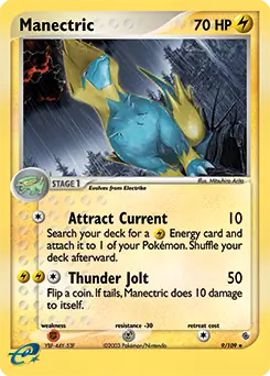 Manectric Holo 9 Normal