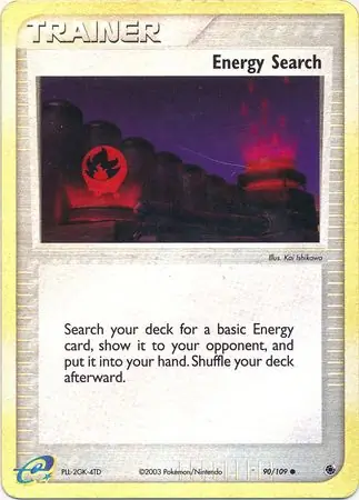 Energy Search Reverse Holo 90 Normal
