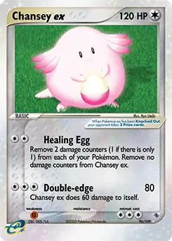 Chansey ex 96 Normal