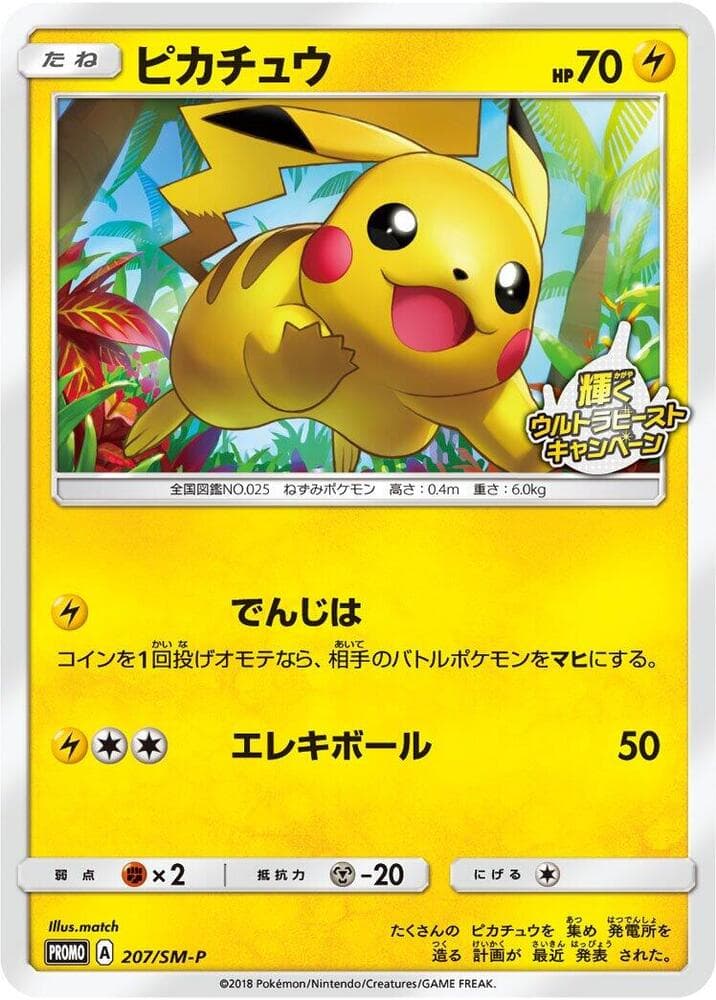 Pikachu 207 Normal