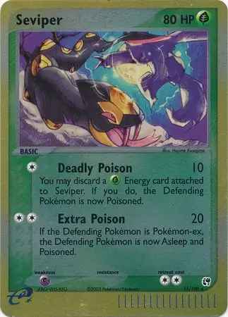 Seviper Reverse Holo 11