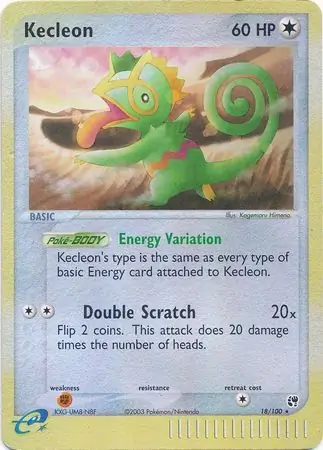 Kecleon Reverse Holo 18 Normal