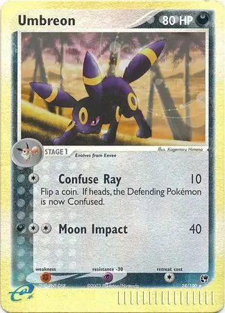 Umbreon Reverse Holo 24 Normal