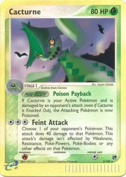 Cacturne Reverse Holo