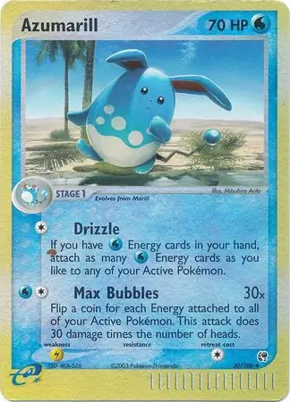 Azumarill Reverse Holo 30 Normal