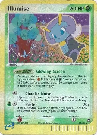 Illumise Reverse Holo 38 Normal