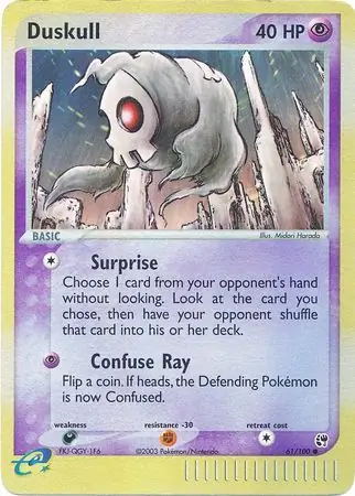 Duskull Reverse Holo 61 Normal