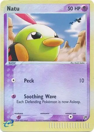 Natu Reverse Holo 69 Normal