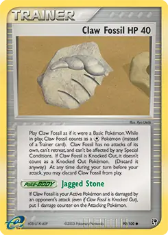 Claw Fossil 90 Normal