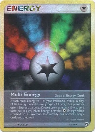 Multi Energy Reverse Holo 93 Normal