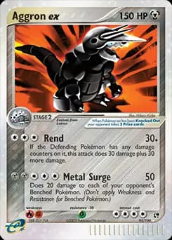 Aggron ex 95 Normal