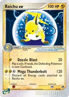 Raichu ex 98 Normal