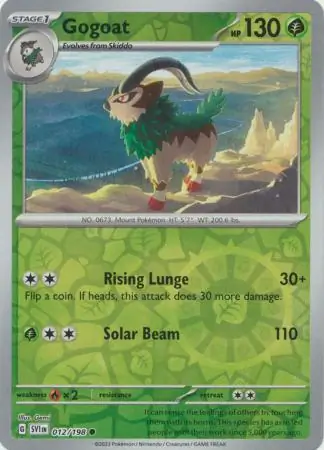 Gogoat Reverse Holo 012 Normal