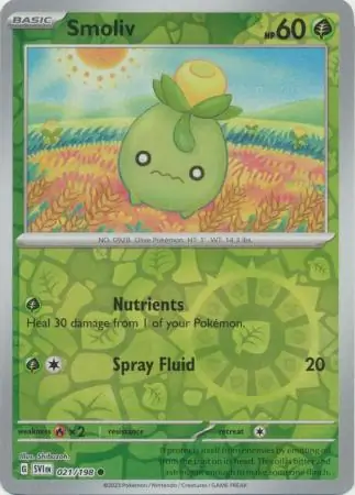 Smoliv Reverse Holo 021 Normal