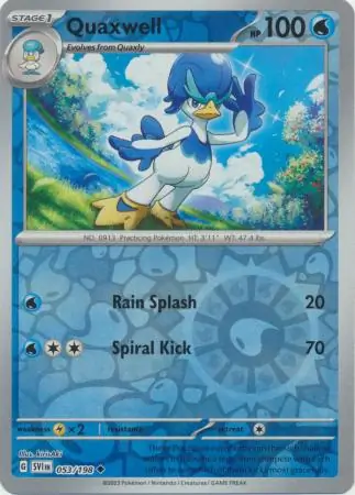 Quaxwell Reverse Holo 053