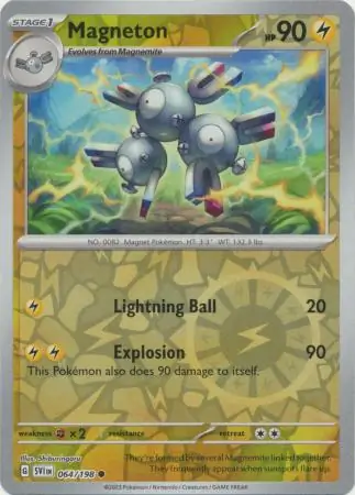 Magneton Reverse Holo 064 Normal