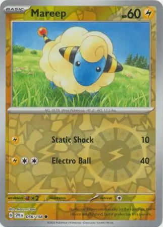 Mareep Reverse Holo 066