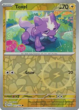 Toxel Reverse Holo 071