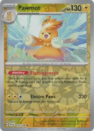 Pawmot Reverse Holo 076