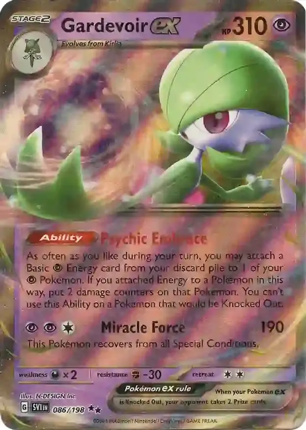 Gardevoir ex 086 Normal