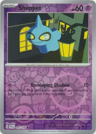 Shuppet Reverse Holo 087