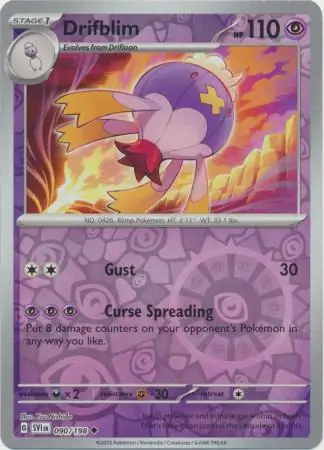 Drifblim Reverse Holo 090 Normal