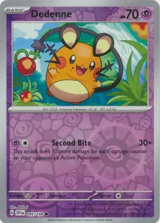 Dedenne Reverse Holo 095