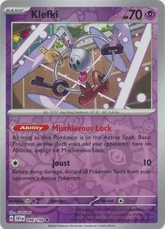 Klefki Reverse Holo 096 Normal