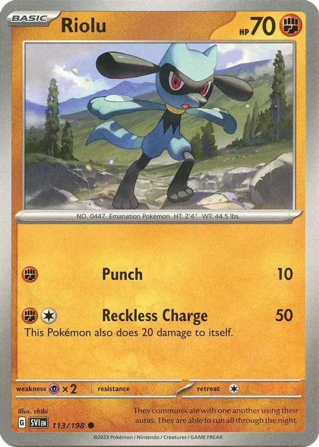 Riolu 113 Normal