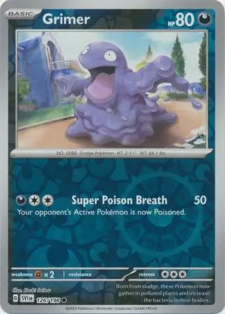 Grimer Reverse Holo 126