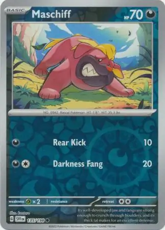Maschiff Reverse Holo 135