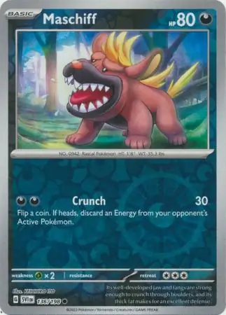 Maschiff Reverse Holo 136