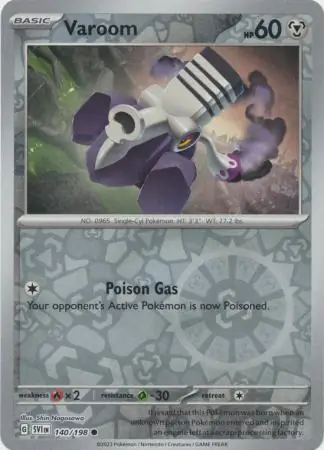 Varoom Reverse Holo 140